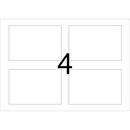 Blank template for Word A4 Landscape format