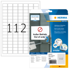 HERMA SPECIAL A4 labels removable