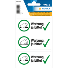 HERMA Text labels