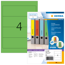HERMA SPECIAL A4 file spine labels