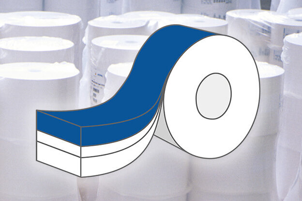 Label material paper