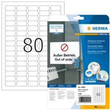 HERMA SPECIAL A4 labels removable