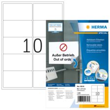 HERMA SPECIAL A4 labels removable
