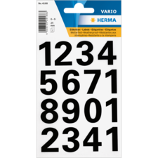 HERMA numbers (self-adhesive)