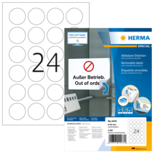HERMA SPECIAL A4 labels removable