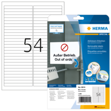 HERMA SPECIAL A4 labels removable