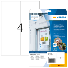 HERMA SPECIAL A4 film labels white