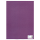Lila A4-Papier mit einer Etikette in der unteren rechten Ecke, die die Marke HERMA und eine Artikelnummer zeigt.