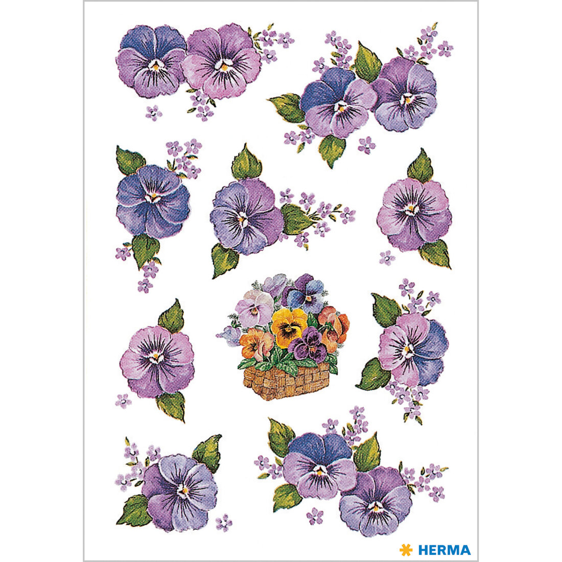 Flower stickers